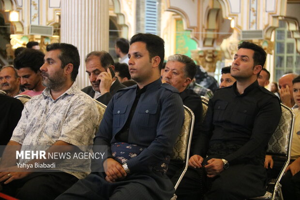 جشن میلاد پیامبر اکرم(ص) در مسجد شافعی کرمانشاه