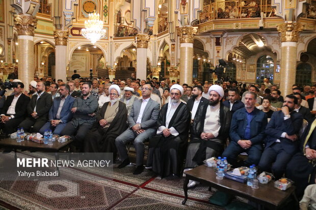 جشن میلاد پیامبر اکرم(ص) در مسجد شافعی کرمانشاه