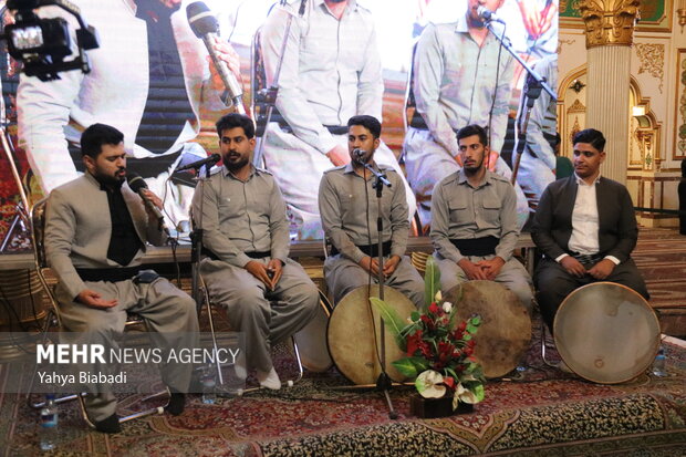 جشن میلاد پیامبر اکرم(ص) در مسجد شافعی کرمانشاه