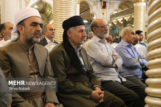 جشن میلاد پیامبر اکرم(ص) در مسجد شافعی کرمانشاه