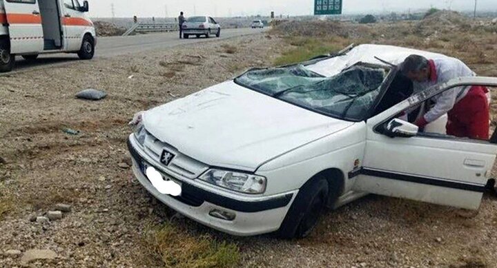 سانحه برخورد دو خودروی سواری در خراسان شمالی ۷مصدم در بر داشت سانحه برخورد دو خودروی سواری در خراسان شمالی ۷مصدم در بر داشت