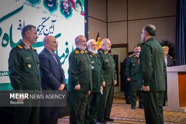 معارفه فرمانده سپاه جدید کربلای مازندران