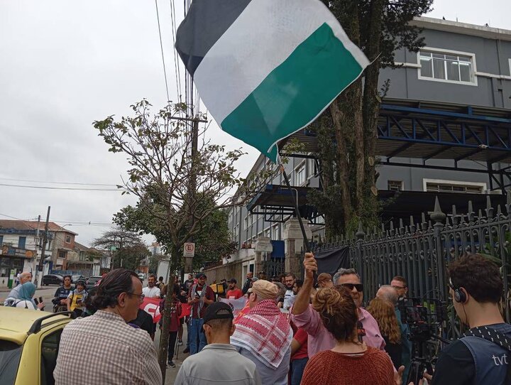 
Anti-Israeli protests in Brazil