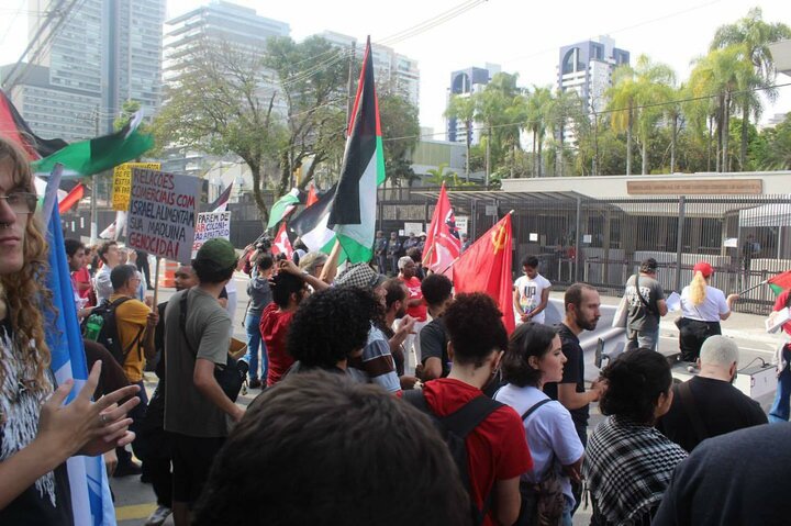 
Anti-Israeli protests in Brazil