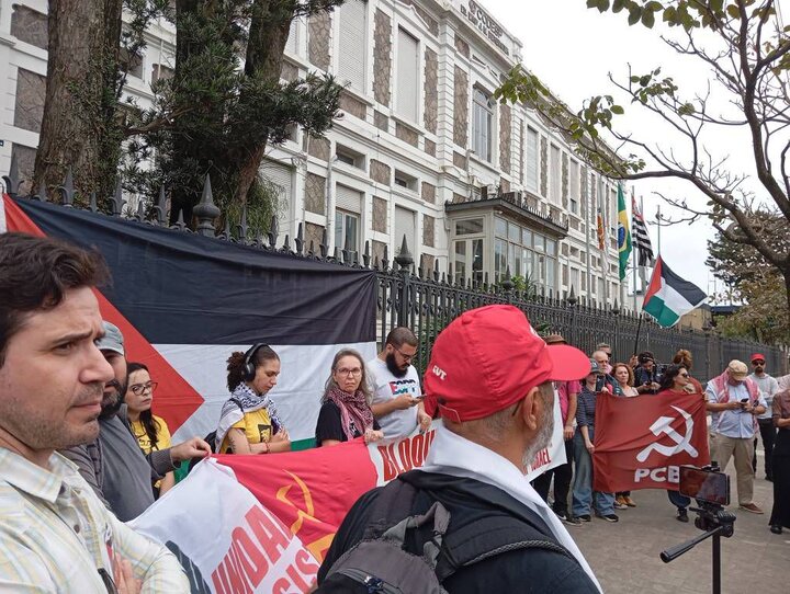 
Anti-Israeli protests in Brazil