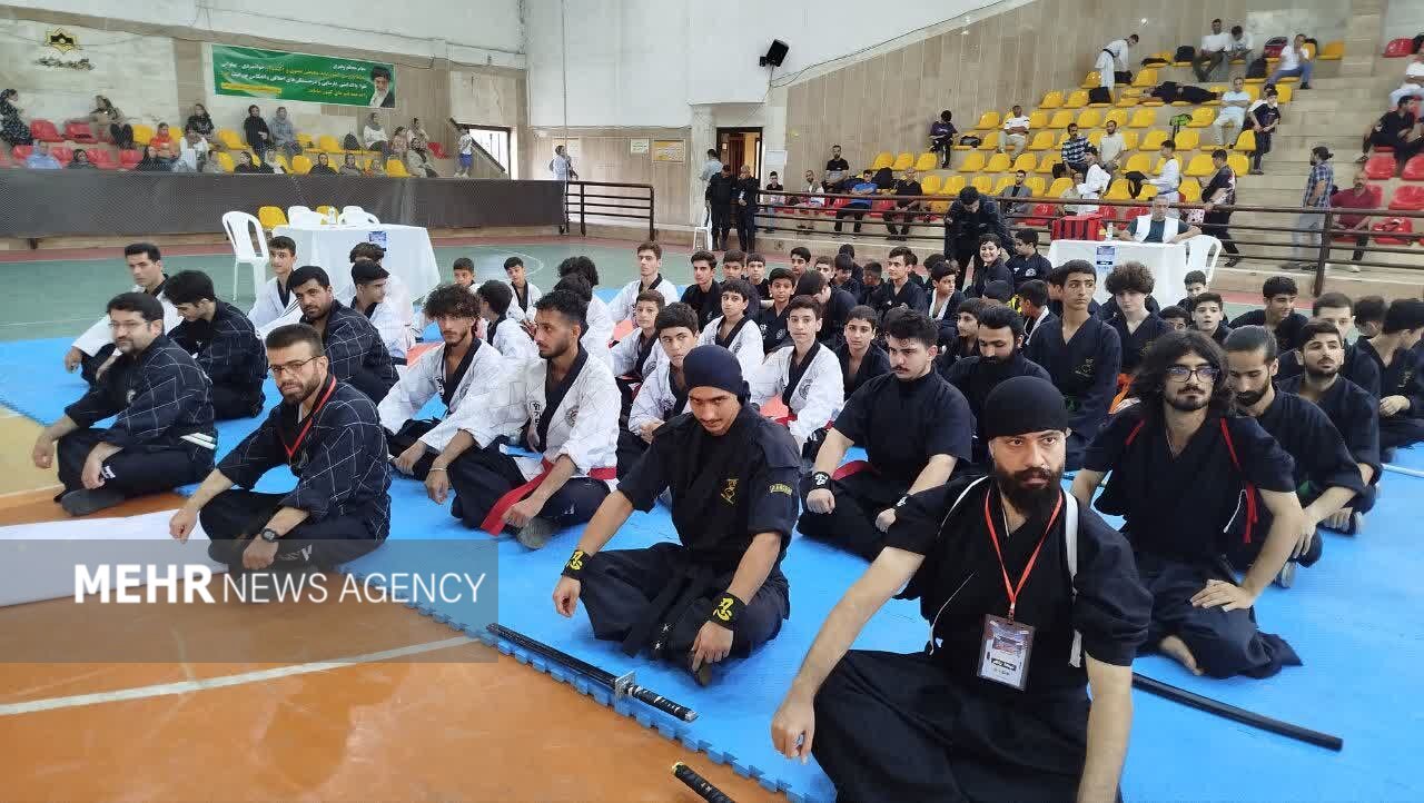 تصاویری از همایش ورزشی هنرهای رزمی گیلان