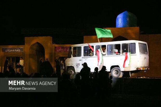 نمایش بزرگ «سرزمین خورشید» در بجنورد