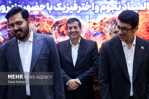 آیین بزرگداشت مدالآوران المپیاد نجوم در وزارت ورزش 21