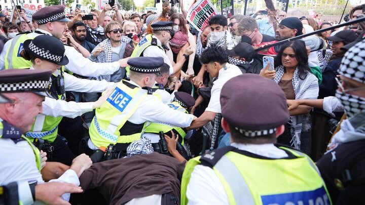 890 British citizens arrested for supporting Palestine