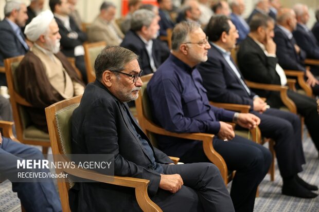 دیدار رئیس جمهور و هیأت وزیران با رهبر معظم انقلاب