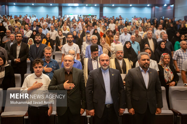 آیین نکوداشت نامداران فرهنگی و هنری در قزوین