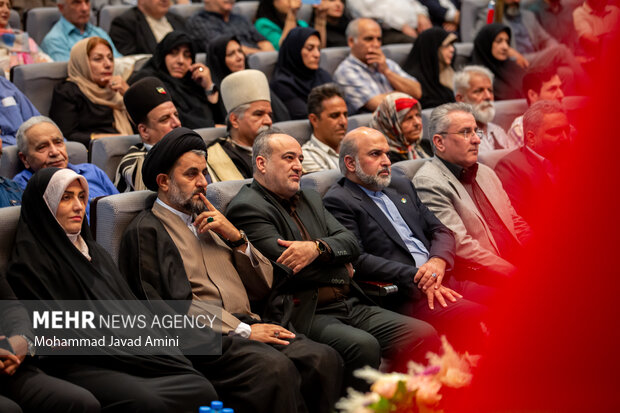 آیین نکوداشت نامداران فرهنگی و هنری در قزوین