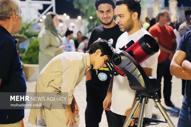 ماه گرفتگی در شهر زاهدان