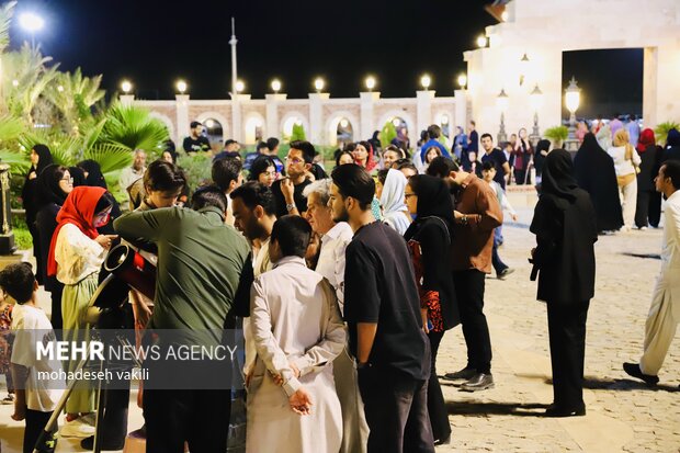ماه گرفتگی در شهر زاهدان