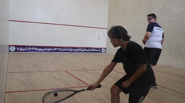 قهرمانان مسابقات قهرمانی اسکواش کشور در شیراز مشخص شدند