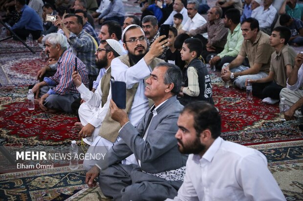 بزرگترین مراسم مولودی خوانی کشور در سنندج