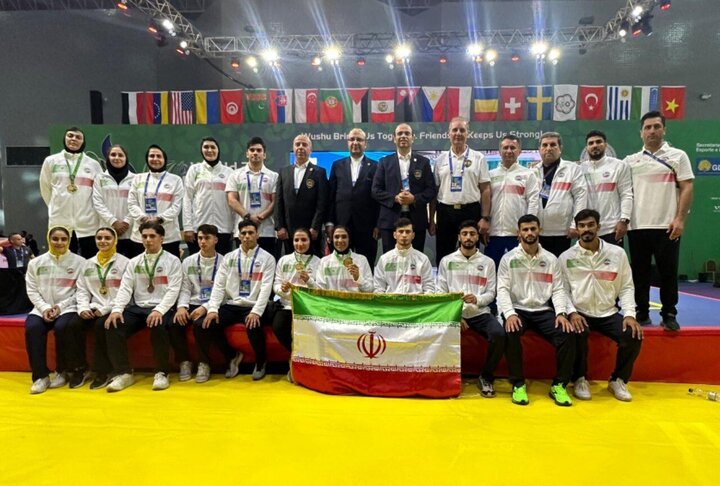 Iranian National Wushu Team grabs 10 medals in Brazil
