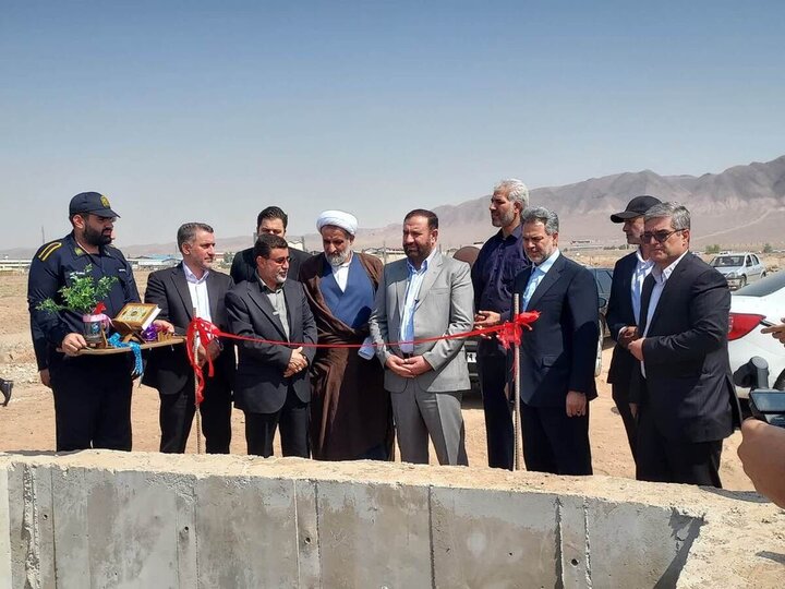 افتتاح مخازن ذخیره آب زندان تهران بزرگ با حضور دادستان