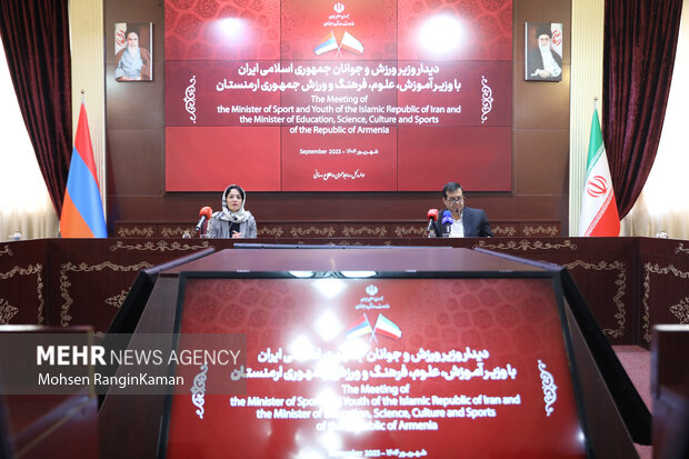 دیدار وزیر فرهنگ، آموزش و ورزش ارمنستان با وزیر ورزش و جوانان ایران 9