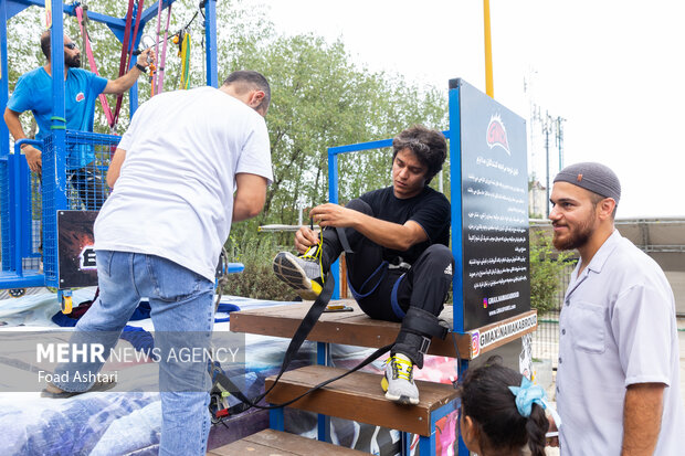 بانجی معکوس و بانجی جامپینگ در نمک آبرود 12