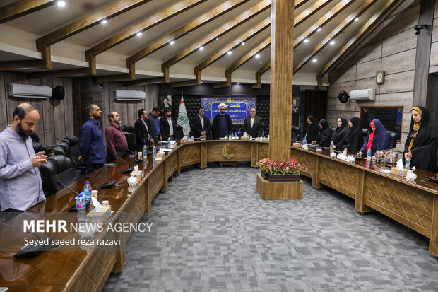 نشست خبری مدیر کل اوقاف و امور خیریه استان تهران