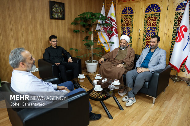 دیدار مدیرکل تبلیغات اسلامی شهرستانهای تهران با مدیرعامل موسسه رسانه‌ای مهر