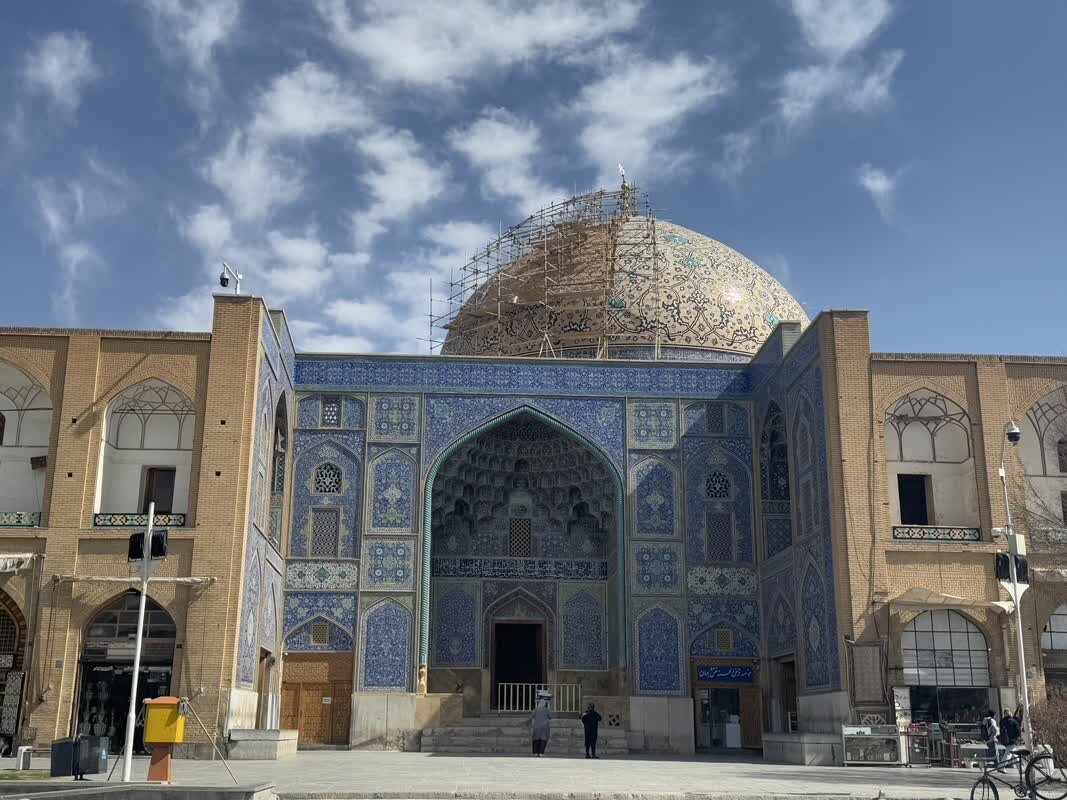 تشریح شرایط مرمت یک پروژه ملی؛ چالش های گنبد شیخ لطفالله برای حفاظت از افتضاح مرمتی تاپروژهای ملی؛مرمت گنبدشیخ لطفالله چگونه ادامه دارد؟