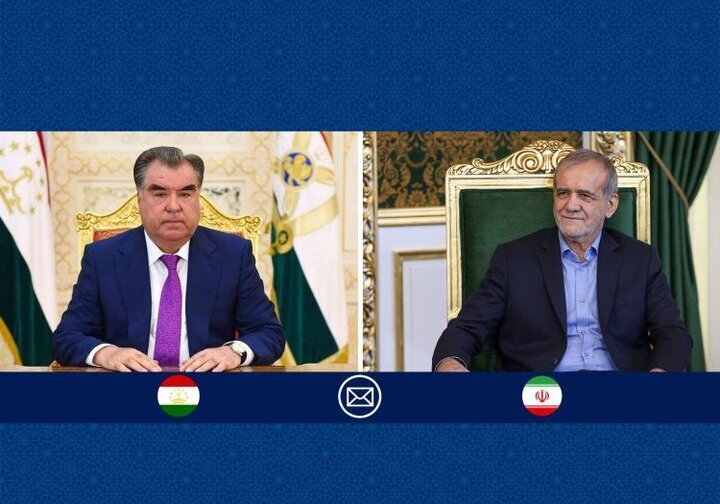 Pezeshkian felicitates Tajik counterpart on Independence Day