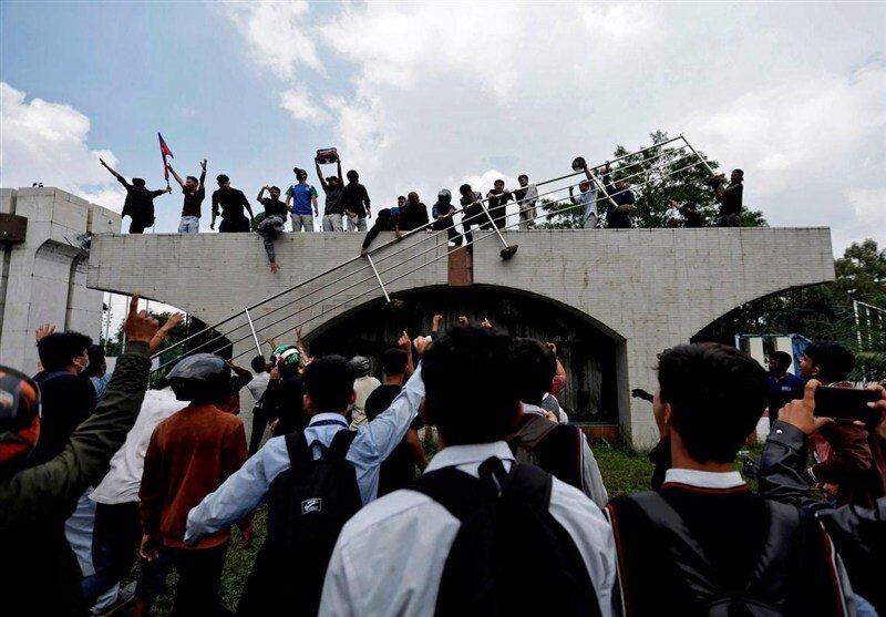 Nepali police fire tear gas at protesters outside parliament