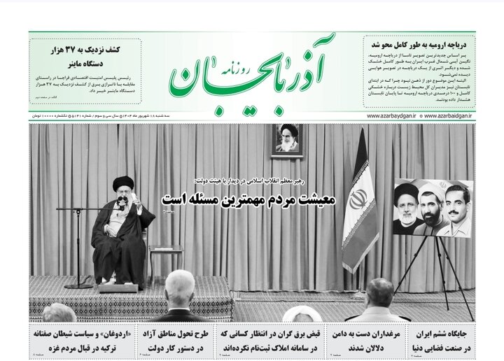 روزنامه های آذربایجان‌شرقی