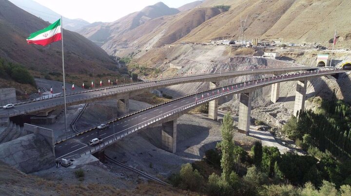 Iran opens another section of costly road project in north