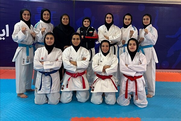 دختران کاراته ناشنوا در یازدهمین اردوی المپیکی