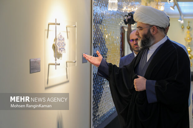 مراسم افتتاح نمایشگاه «آیینههای نعت»