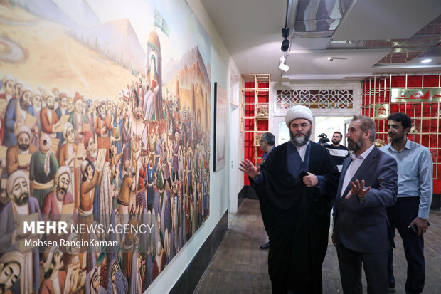 مراسم افتتاح نمایشگاه «آیینههای نعت»