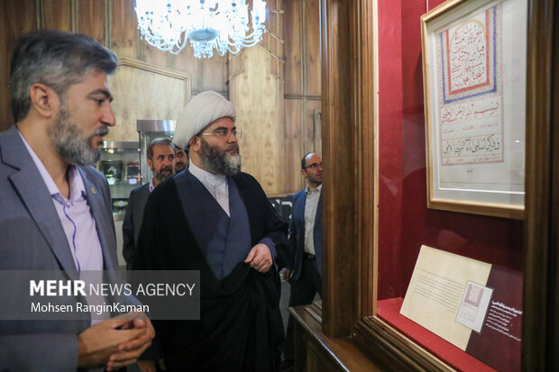 مراسم افتتاح نمایشگاه «آیینههای نعت»