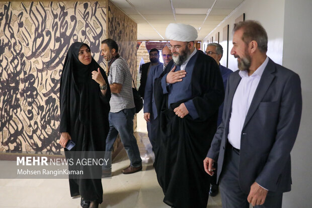 مراسم افتتاح نمایشگاه «آیینههای نعت»