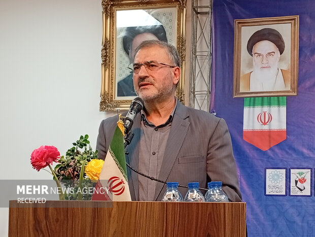 مراسم عطر و گل افشانی شهدای 17 شهریور
