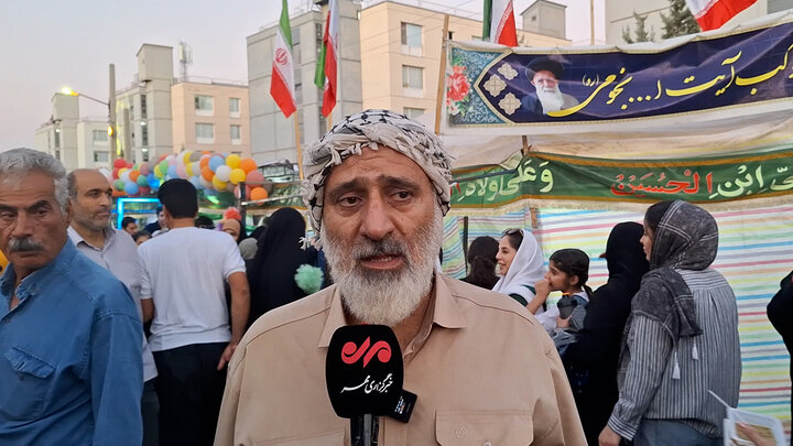 خدمت‌رسانی موکب آیت الله نجومی(ره) در اجتماع امت احمد