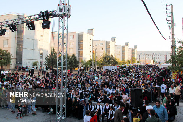 جشن مهمانی امت احمد(ص) در کرمانشاه