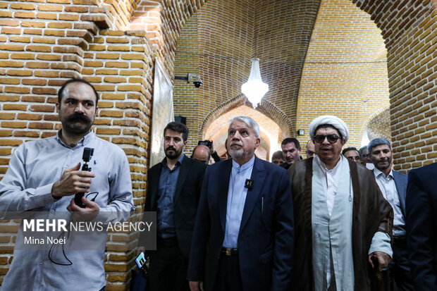 دومین روز سفر وزیر میراث فرهنگی به آذربایجان شرقی