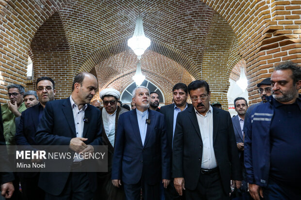 دومین روز سفر وزیر میراث فرهنگی به آذربایجان شرقی