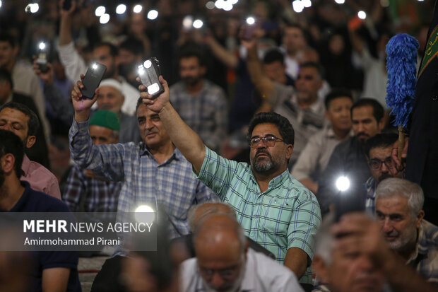 جشن میلاد پیامبراکرم در مسجد مقدس جمکران