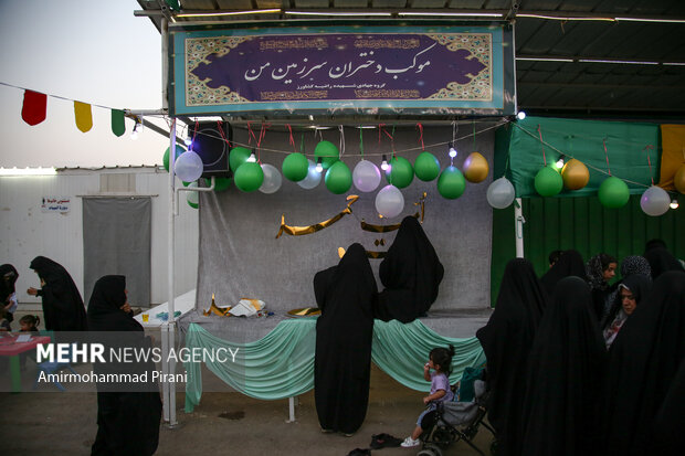 جشن میلاد پیامبراکرم در مسجد مقدس جمکران