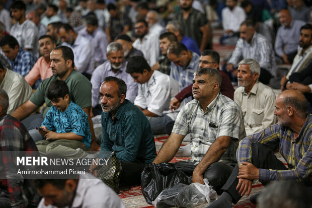 جشن میلاد پیامبراکرم در مسجد مقدس جمکران