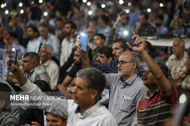 جشن میلاد پیامبراکرم در مسجد مقدس جمکران
