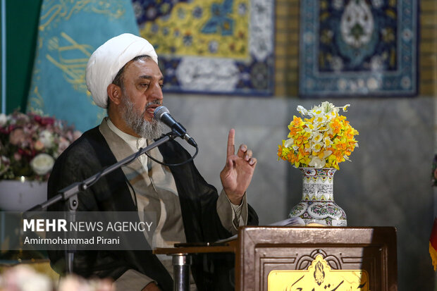 جشن میلاد پیامبراکرم در مسجد مقدس جمکران
