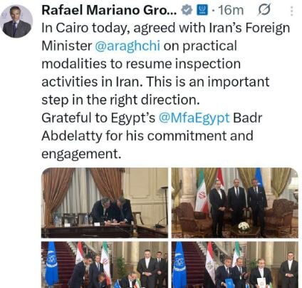 Iran, IAEA sign agreement on resuming cooperation