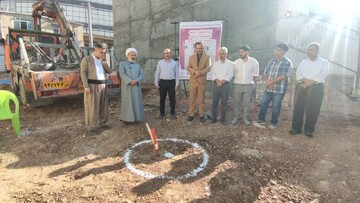 پروژه ساختمان پزشکان موقوفه حاج شیخ محمد در مریوان کلنگ زنی شد