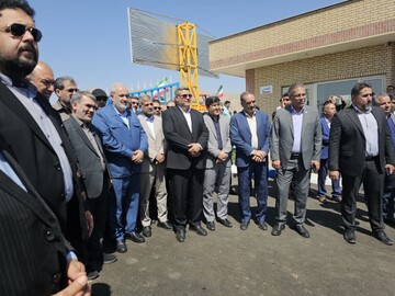 وزیر نیرو وارد شهرستان تربت حیدریه شد