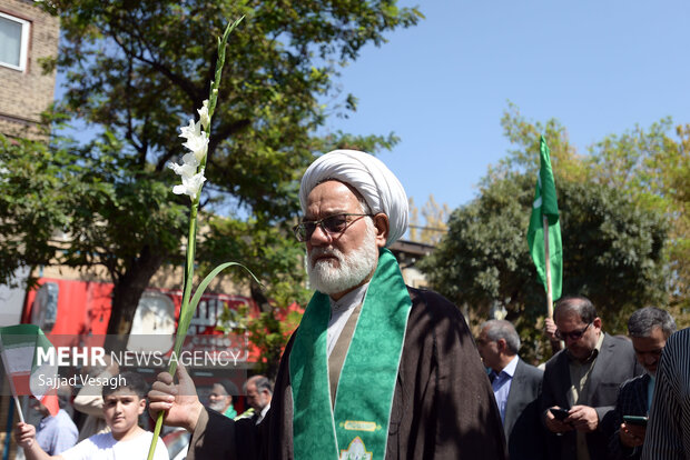 شادپیمایی خانوادگی امت احمد (ص) در همدان